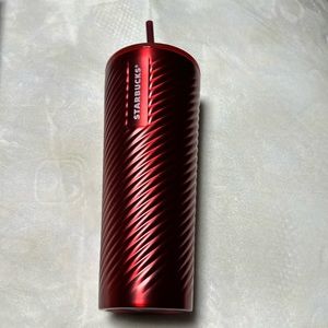 NWT Starbucks 2022 Red metal tumbler